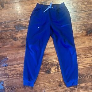 Fabletics Navy Jogger Scrub Pants